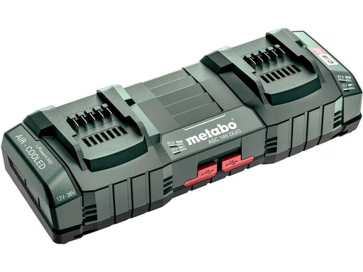 [90344461 1678514] Metabo Ladegerät Asc 145 Duo, 12-36 V, Air Cooled, EU