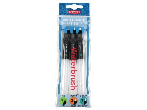 [90344466 1698436] Derwent Wassertankpinsel 3-teilig