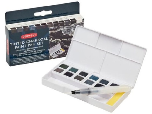 [90344508 1698453] Derwent Kohlefarben 12-teilig