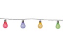 EGLO Leuchten Lichterkette SOLAR 10 LEDs, 190 cm, Mehrfarbig