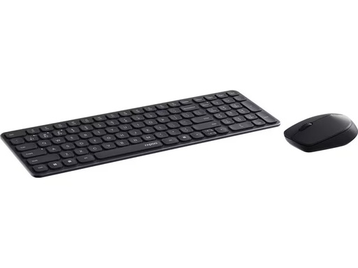 [90344574 1676760] Rapoo Tastatur-Maus-Set 9310M Schwarz