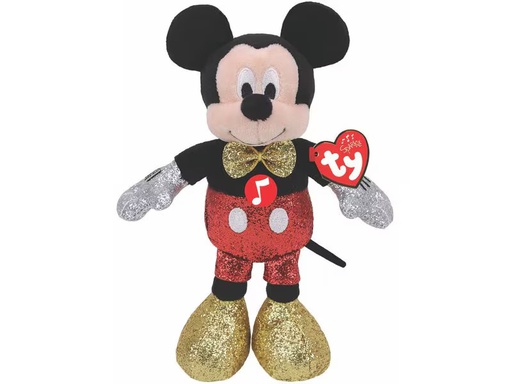 [90344618 1704314] Ty Funktionsplüsch Disney Mickey Mouse mit Sound 15 cm