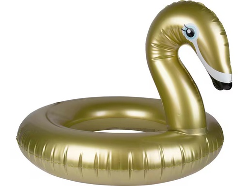 [90344631 1634414] Swim Essentials Schwimmring Gold Swan 95 cm
