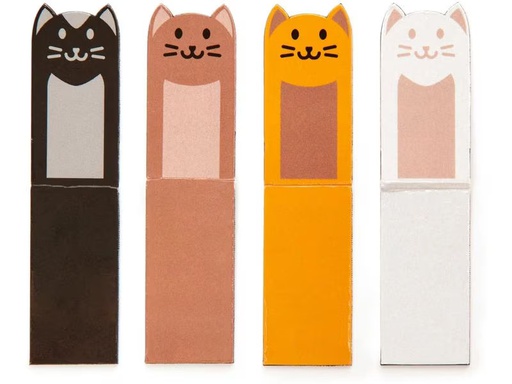 [90344819 1698020] Kikkerland Lesezeichen Katzen 4 Magnete