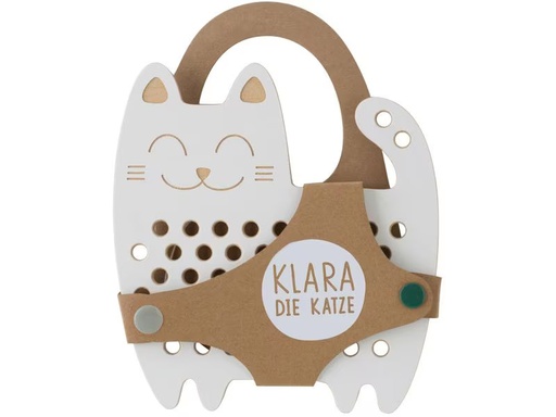 [90344834 1702246] Milin Fadenspiel Klara die Katze FSC-Holz