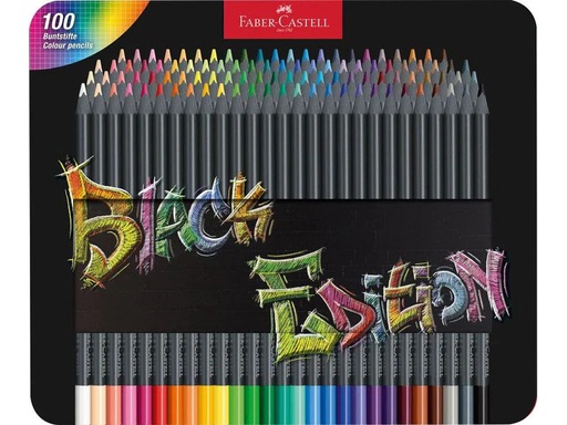 [90344890 1697562] Faber-Castell Farbstifte Black Edition 100 Stück