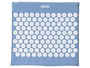 KOOR Akupressur-Fussmatte Blau/Weiss