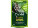 Monge Nassfutter Katze Bwild GF Sterilisiert Wildschwein 85g