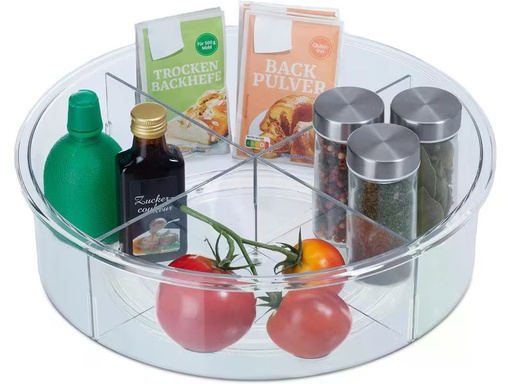 [90345078 1695055] relaxdays Kühlschrankorganizer 690 g, 1 Stück, Transparent