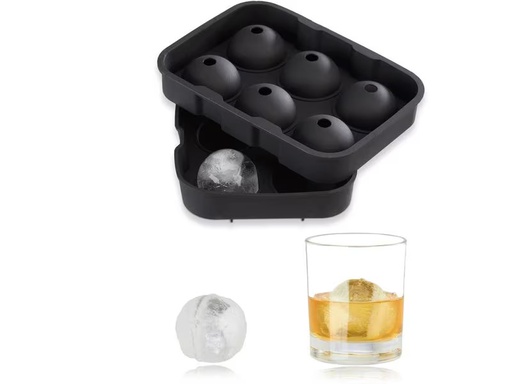 [90345081 1695031] relaxdays Eiswürfelform Schwarz