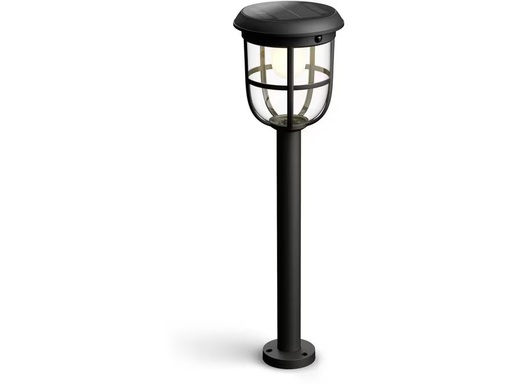 [90345207 1689141] Philips Radii UE Sockelleuchte Solar schwarz 3000K