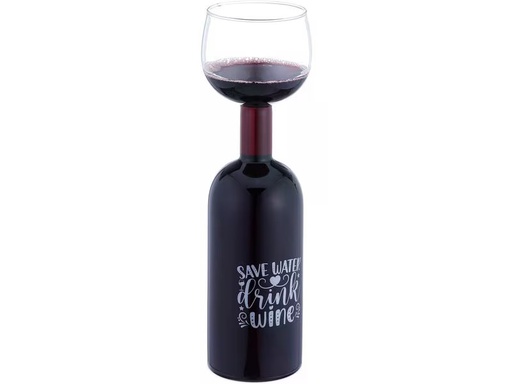 [90345264 1695045] relaxdays Universal Weinglas Save Water Drink Wine 750 ml, 1 Stück