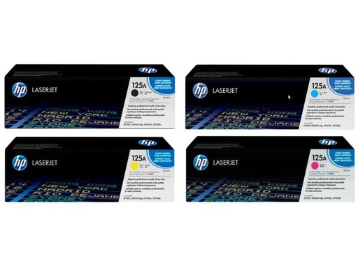 [90054668 219466] HP Rainbow Kit Nr. 125A (CB540A-CB543A) BL/C/M/Y