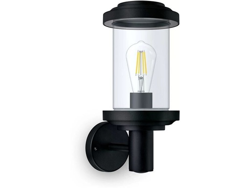 [90345362 1689158] Philips Listra Wandleuchte rund, max. 25W, exkl. LM, schwarz