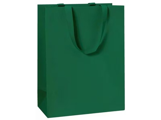 [90345404 1702027] Stewo Geschenktasche One Colour 23 x 13 x 30 cm, Dunkelgrün