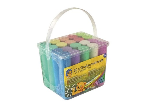 [90345475 1704916] Pustefix Strassenmalkreide Malefix 20 Stück