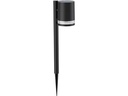 Philips Solar Fyce Sockelleuchte Spiess, Lichtsensor, 2700K, schwarz