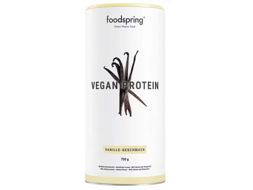 [90345789 1693460] Foodspring Pulver Vegan Protein Vanille 750 g