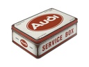 Nostalgic Art Vorratsdose Audi Service 2.5 l, Rot/Weiss