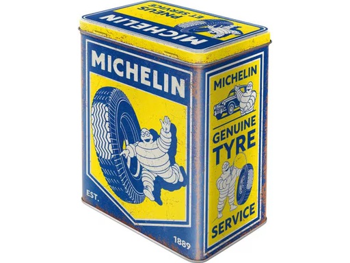 [90345806 1685869] Nostalgic Art Vorratsdose Michelin 3 l, Blau/Gelb