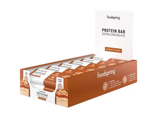 [90345832 1693464] Foodspring Riegel Extra Chocolate Crunch/Erdnuss