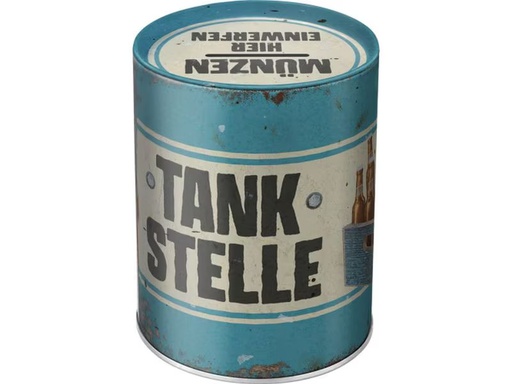 [90345861 1685875] Nostalgic Art Spardose Tankstelle Bier Schriftzug