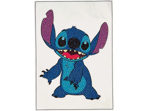 [90345908 1704562] CRAFT Buddy Bastelset Crystal Art Sticker Disney Stitch
