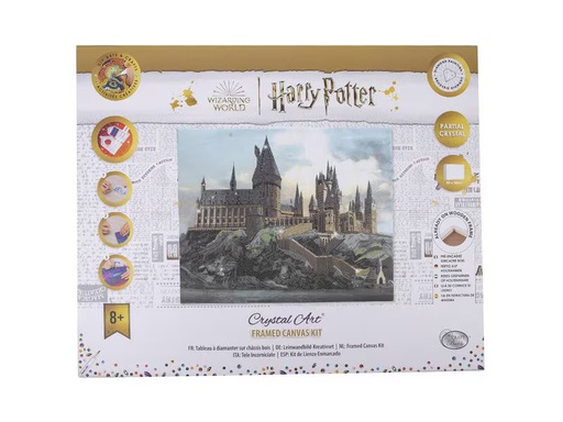 [90345992 1704561] CRAFT Buddy Bastelset Crystal Art Kit Hogwarts Schloss