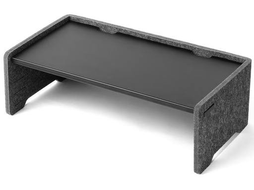 [90346007 1706664] DURABLE Monitor Erhöhung EFFECT PET-Filz Grau