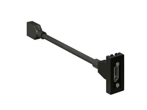[90346097 1692671] Max Hauri Modul 45 x 22.5 mm, 1x DisplayPort, Anthrazit