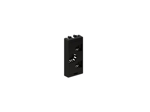 [90346112 1692666] Max Hauri Kabeldurchführung 45 x 22.5 mm, Anthrazit