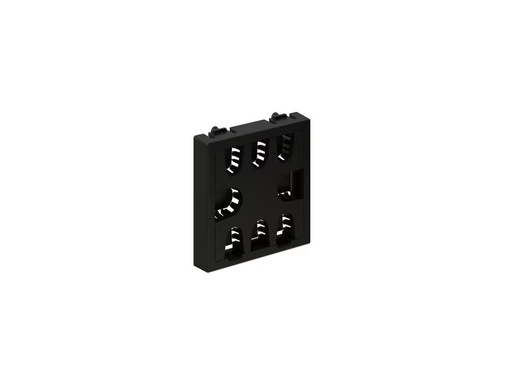 [90346164 1692662] Max Hauri Kabeldurchführung 45 x 45 mm, Anthrazit