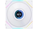 Lian Li PC-Lüfter UNI FAN TL LCD Reverse Blade - 120 mm Weiss