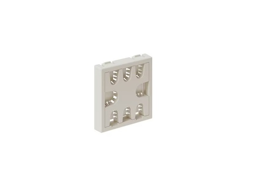 [90346280 1692658] Max Hauri Kabeldurchführung 45 x 45 mm, Weiss