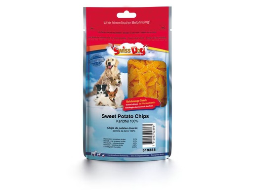 [90346336 1698041] SwissDog Kausnack Sweet Potato Chips 350 g