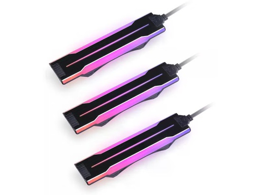 [90346370 1690653] Lian Li Uni Fan P28 Side ARGB Strip 3er Pack – Schwarz