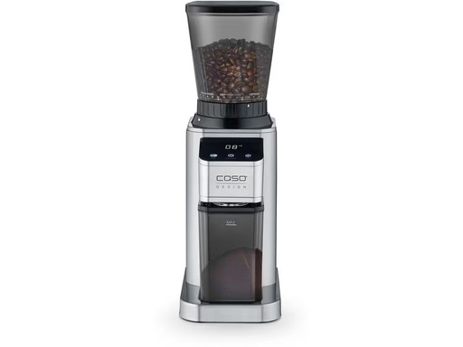 [90346406 1706397] Caso Kaffeemühle Barista Chef Inox Silber
