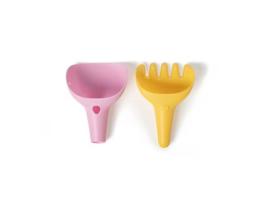 [90346407 1705240] Quut Sandspielzeug Raki – Banana Pink 2 Teile