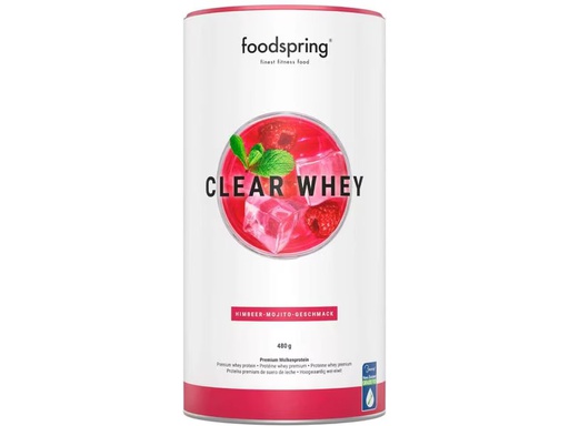 [90346579 1693467] Foodspring Pulver Clear Whey Himbeere/Mojito