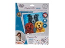CRAFT Buddy Bastelset Crystal Art Card Hunde