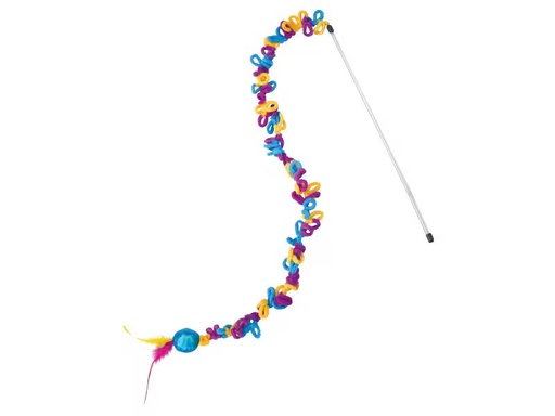 [90346712 1703892] Kong Katzen-Spielangel Teaser Loopz, 147 x 4.5 x 4.5 cm