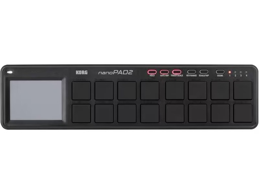 [90346824 665227] Korg Pad-Controller nanoPAD2 – 16 Pads, Schwarz