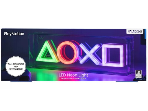 [90346853 1713182] Paladone Dekoleuchte Playstation LED Neon
