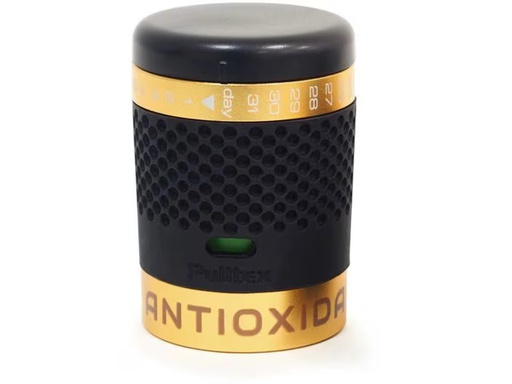 [90347002 1708084] Pulltex Sekt- und Champagnerverschluss AntiOx Gold/Schwarz