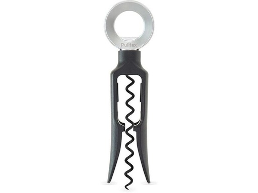 [90347020 1708081] Pulltex Korkenzieher Vin-O-Line Endlos Schwarz/Silber