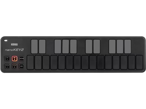 [90347047 665221] Korg Controller nanoKEY2 – 25 Tasten, Schwarz