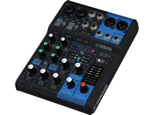[90347104 998685] Yamaha Mischpult MG06X - 6-Kanal, analog