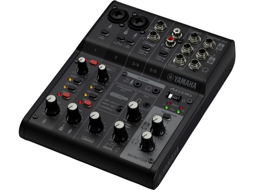 [90347117 1392212] Yamaha Mischpult AG06 MK2 – Schwarz