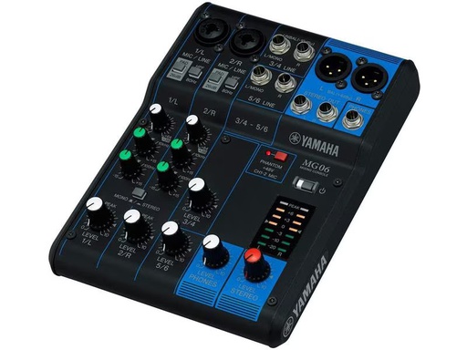 [90347128 998686] Yamaha Mischpult MG06 - 6-Kanal, analog
