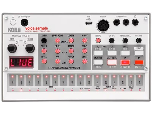 [90347140 1179442] Korg Synthesizer volca sample 2